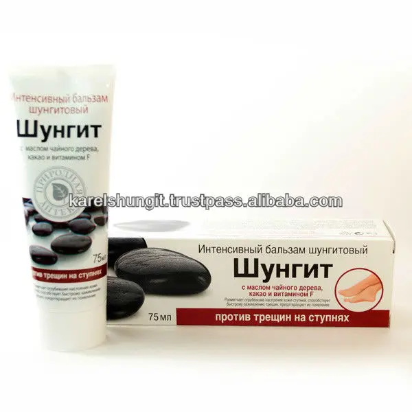 
Shungite Gel for treatment of fissures on feet / Schungit 