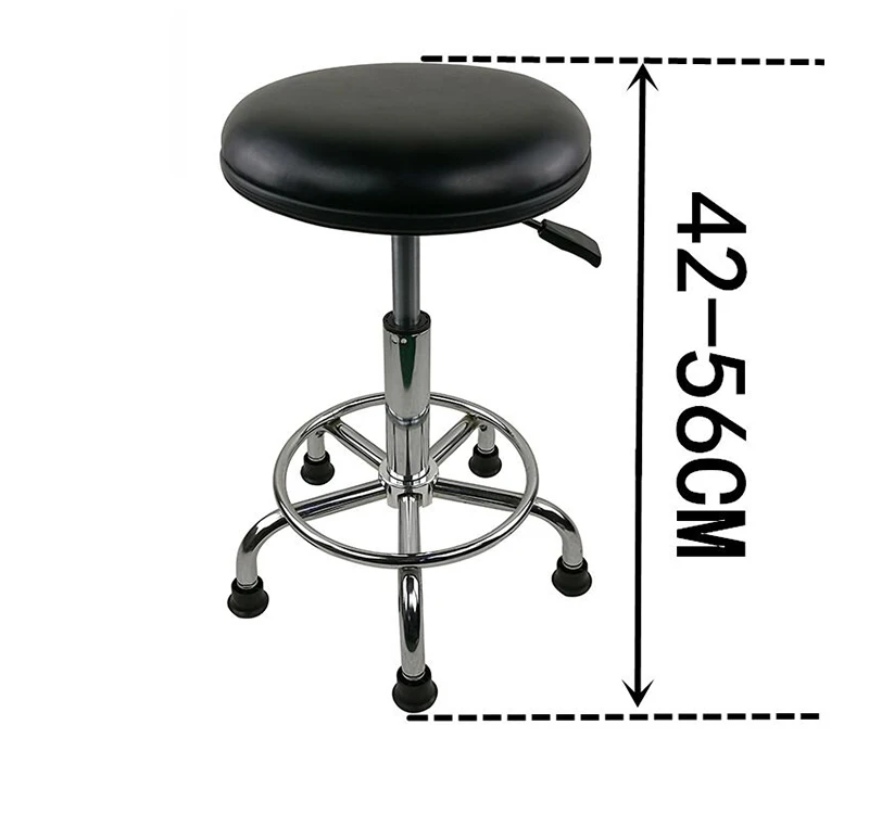 Hot Sale Cleanroom PU Leather Metal Chains ESD Chair Antistatic Chair