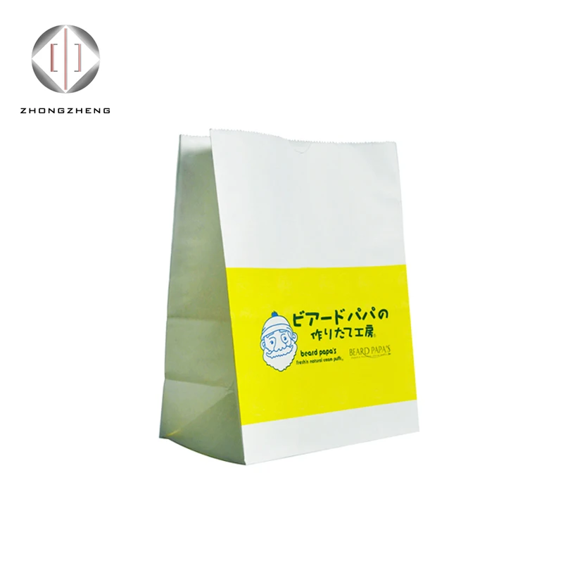 Kraft Bakery Bread Talking Paper Bag Popular Printed Side Gusset Recycled White Bread Packaging Confectionery Packaging Demand