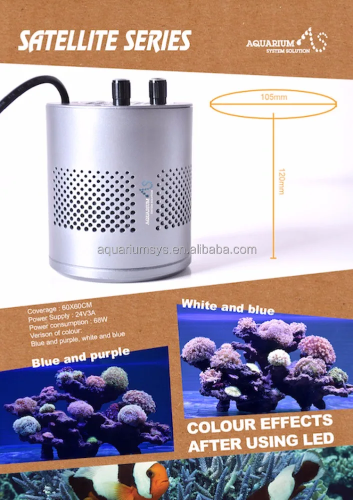 high penetration COB LED light for coral propagation, A.S. Satellite Series LED Aquarium Lighting Marine Coral LED Light