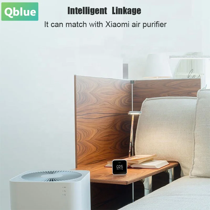 Оригинальный монитор Xiaomi Smart Air Quality PM2.5 с OLED-дисплеем точный лазерный датчик белый медицинский управление через