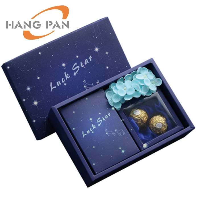 manufacturers custom luxury candy paper packaging box personalized fashion boutique food paper gift box set