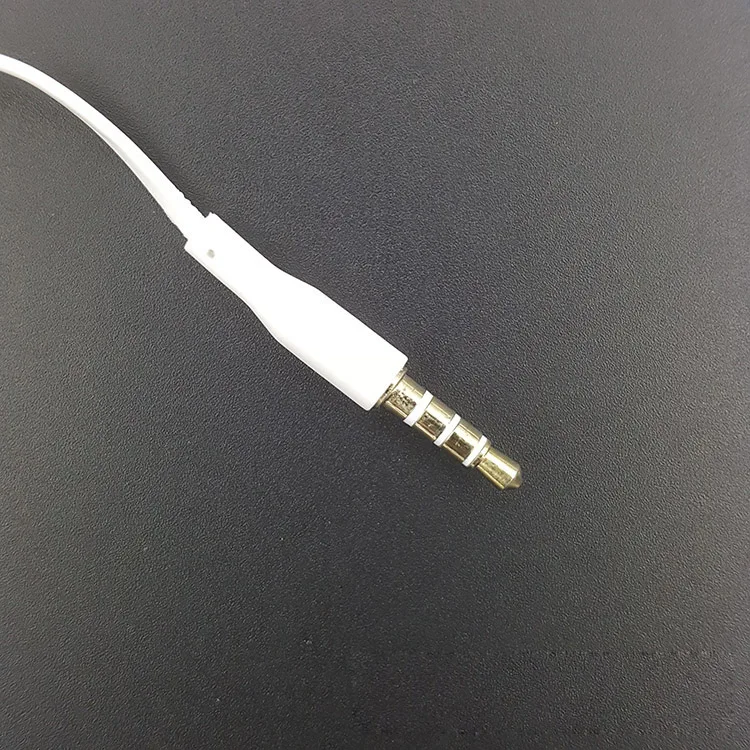 BLACK/WHITE hands free android earphone with MIC and volume