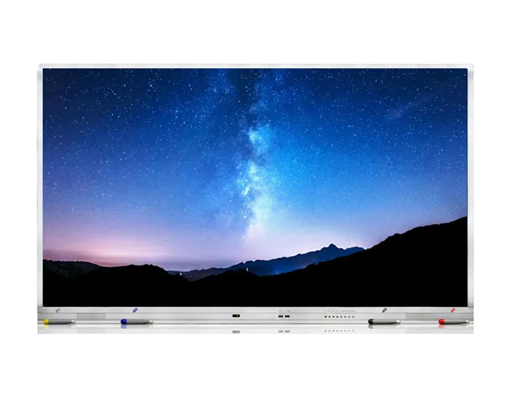 86 дюймовый большой сенсорный экран дисплей 4K ЖК-мониторы умная плата Интерактивная плоская панель 55