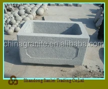 Китайские оптом серый гранитный камень вода канавки