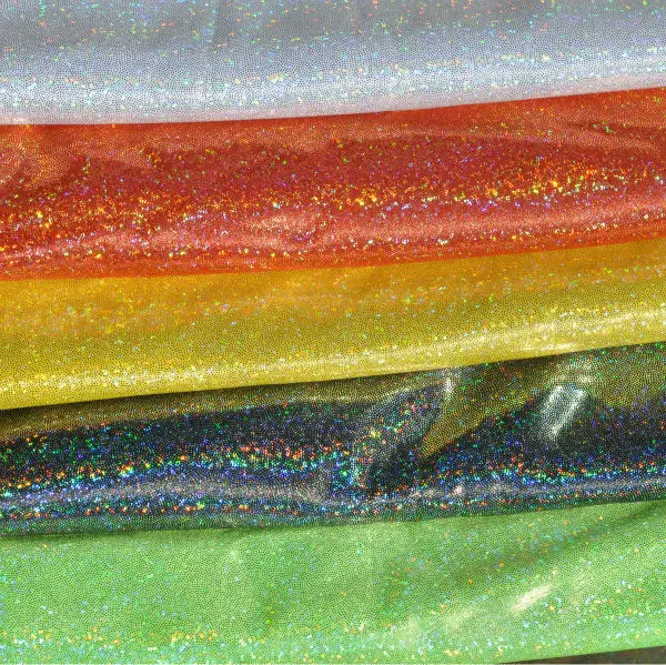 Spandex Fabric Product Type and metallic foil printing