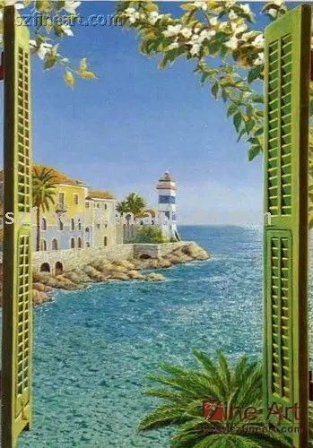 Mediterranean Sea oil paintings