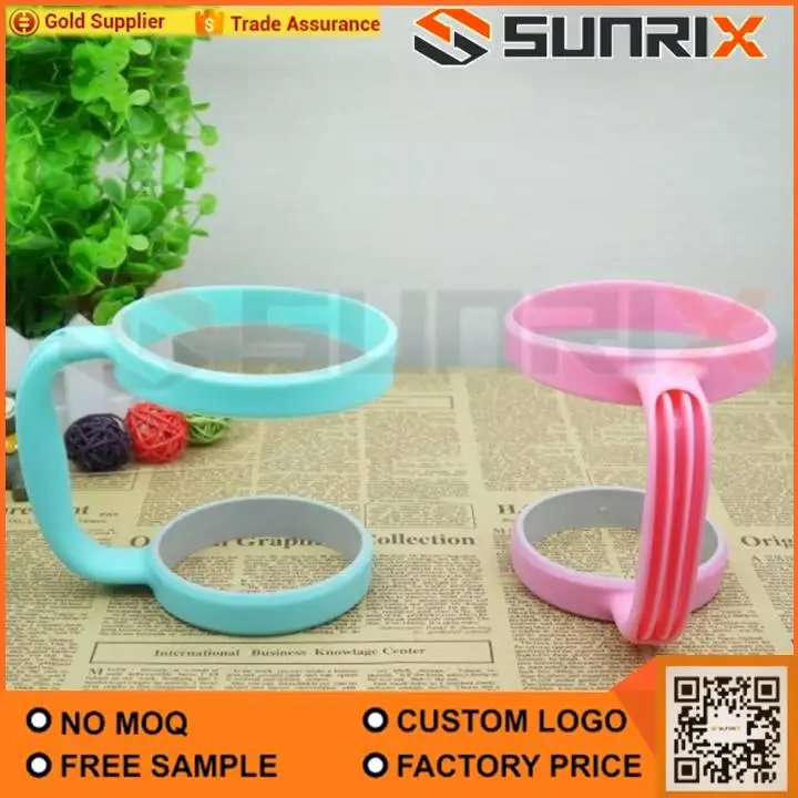 Custom Logo Stainless steel Tumbler Handle for 30 Oz Coffee Cup