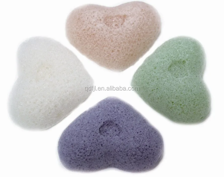 wholesale eco-friendly face wash konjac sponge