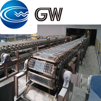 Цепной конвейер пластины для твердых силикат натрия производственной линии