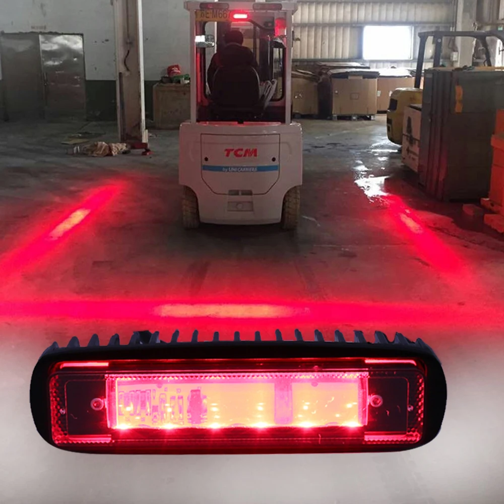 Red Zona Risk Danger Area Warning Light for Warehouse Fork Forklift Truck red blue Security Indicator Safety Light