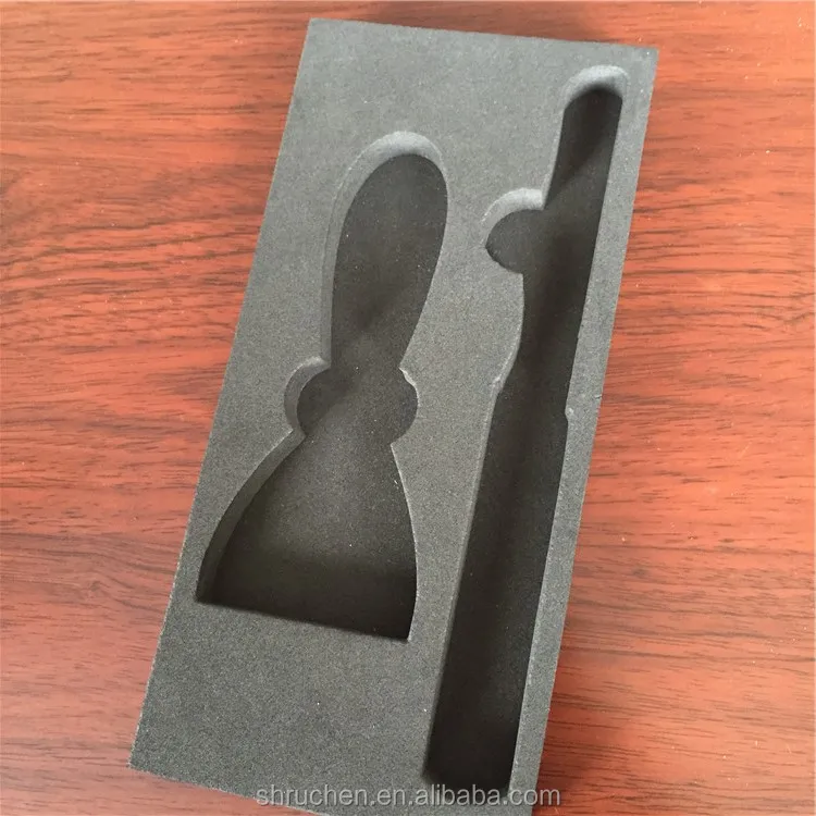 eva foam pe foam die cutting for packing,case foam insert