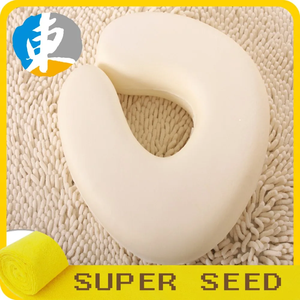 Animal U shape airplane memory foam neck pillow for travel