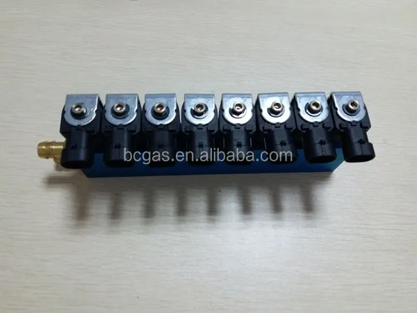 CNG/LPG Rail Injector diesel 8 cylinder