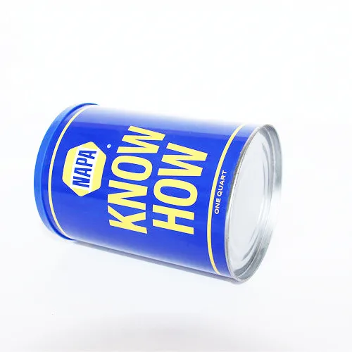 
Wholesale round tin coin saving piggy money tin box 