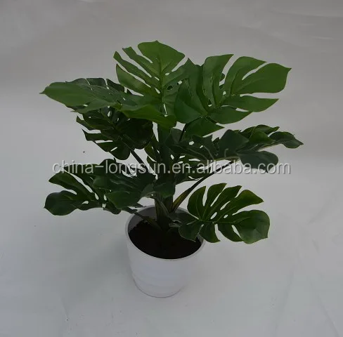 LS16070419 foshan longsun wholesale manufacturer wholesale silk fabric material artificial bonsai plant
