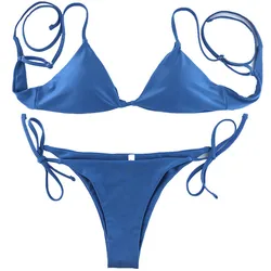 Cikini Bikini Set 2021  Fashion Swimsuit Triangle Bikini Women  Summer Swimsuit