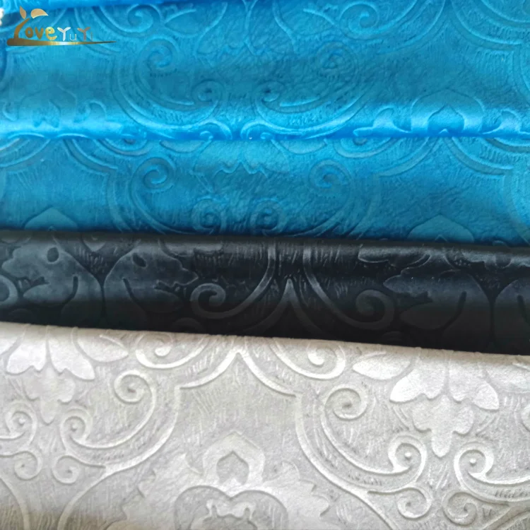 New Arrival Soft Digital Emboss and Print Velvet For Sofa  Chair cover