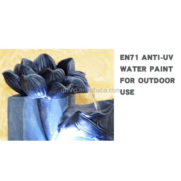 home decor buddha statue mini table top water fountain