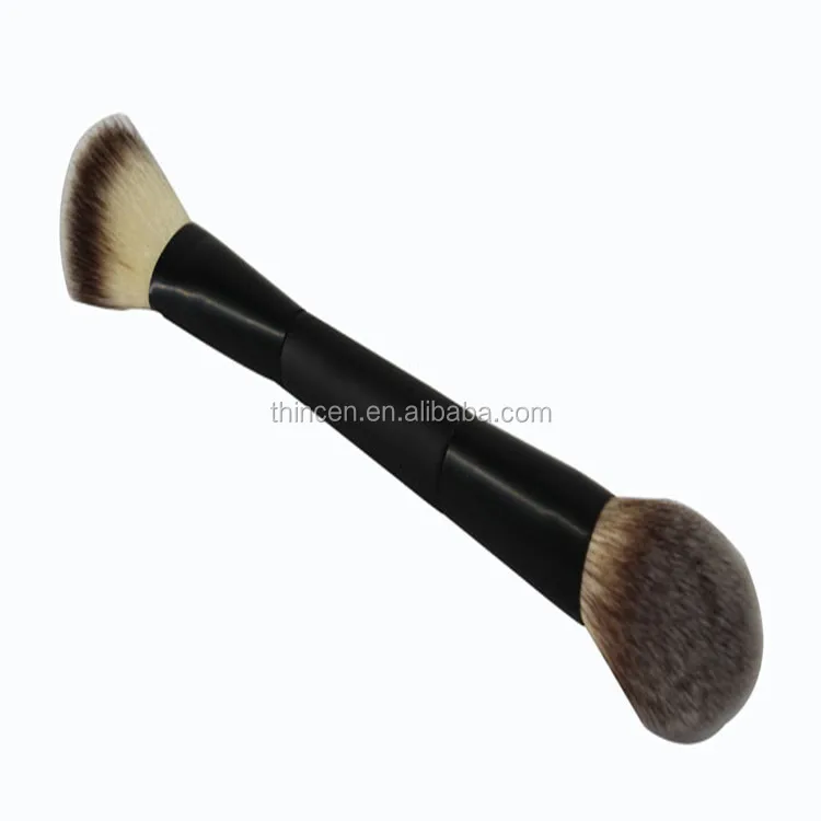 Custom Logo Travel Cosmetic Double Ended Makeup Brush