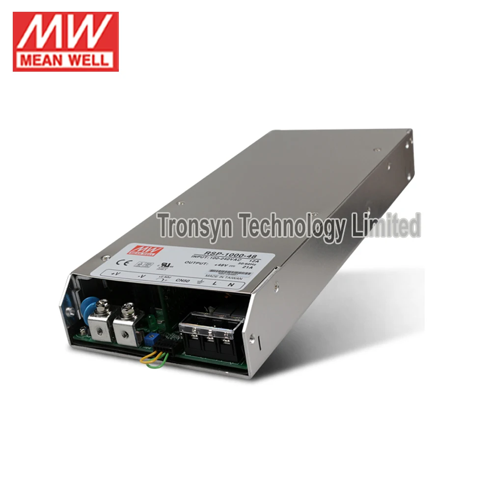 Single Output Parallel 1000W 48V Switching Power Supply Meanwell RSP 1000 48
