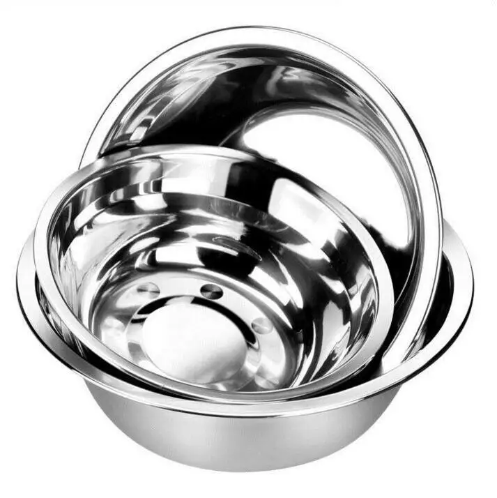 Durable Stainless steel washing bowl mixing bowl  Salad bolw