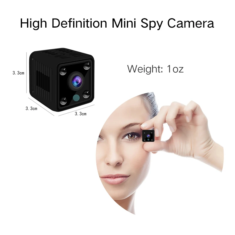 Скрытая мини-камера VESAFE 1080P h.264 + HD беспроводная Wi-Fi ip-камера ночного видения с высоким
