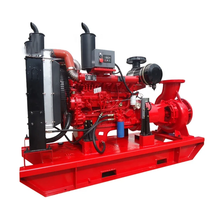 12 Inch Fire Fighting End Suction Centrifugal Diesel Engine Water Pump Irrigation Pump
