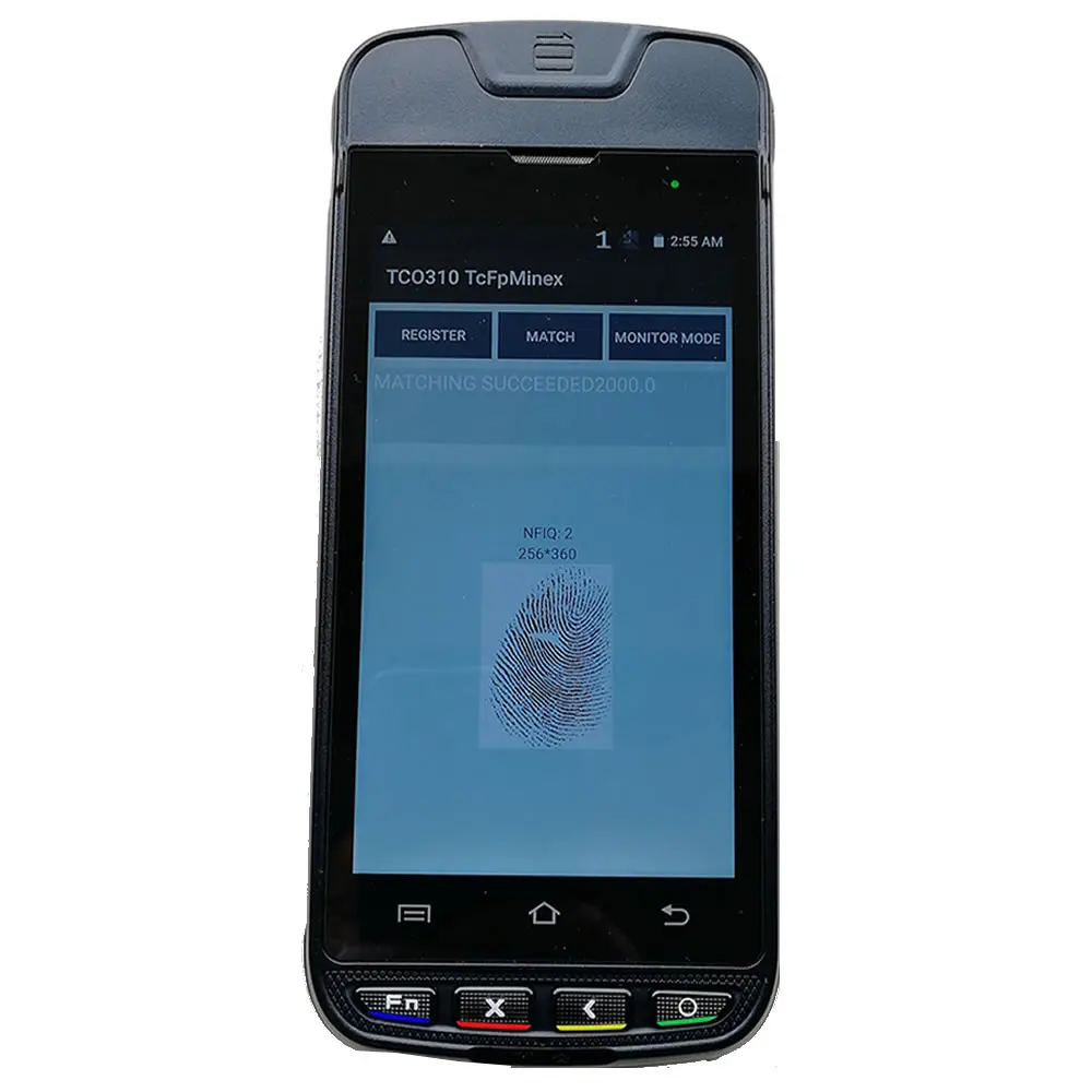 
Waypotat EMV PCI certified 5inch touch screen handheld biometric pos terminal i9000s SQ27TFW 