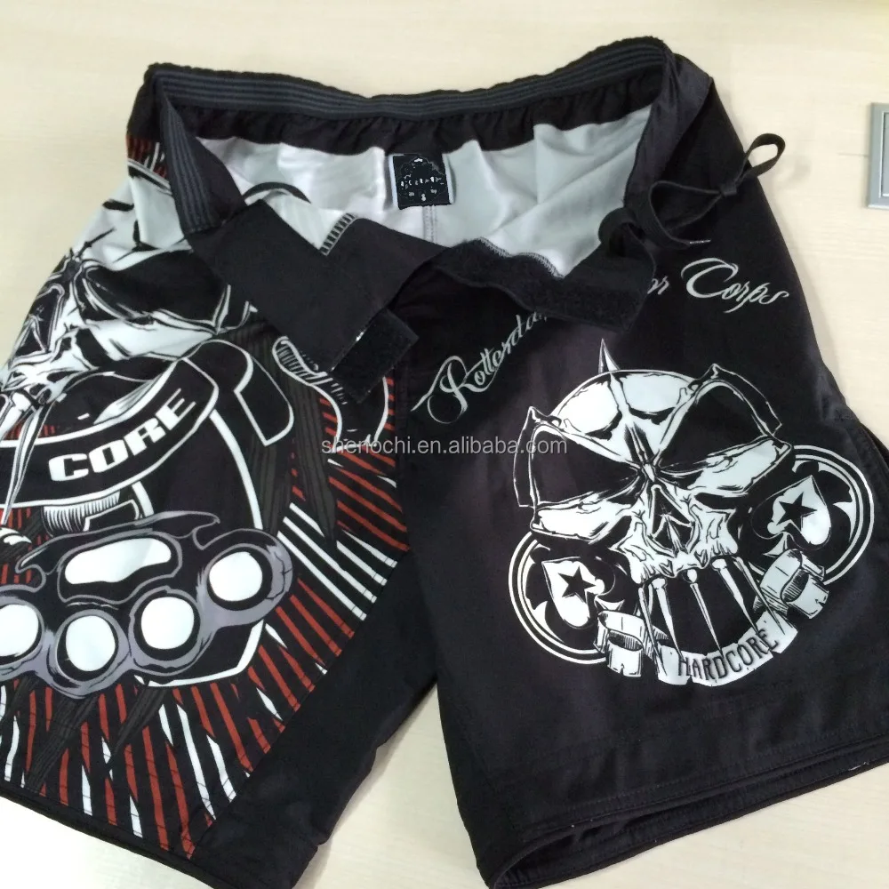 Wholesale Custom MMA Training Clothing UFC Fight Shorts Cage Fighting Grappling Martial Arts Muay Thai Kickboxing