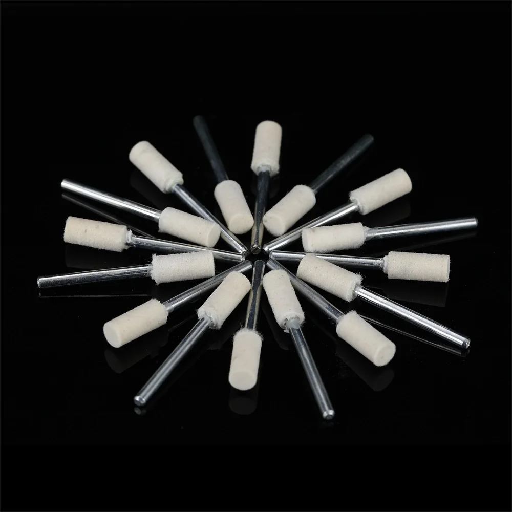 Hard Wool Felt Grinding Head Abrasive felt wheel sanding head