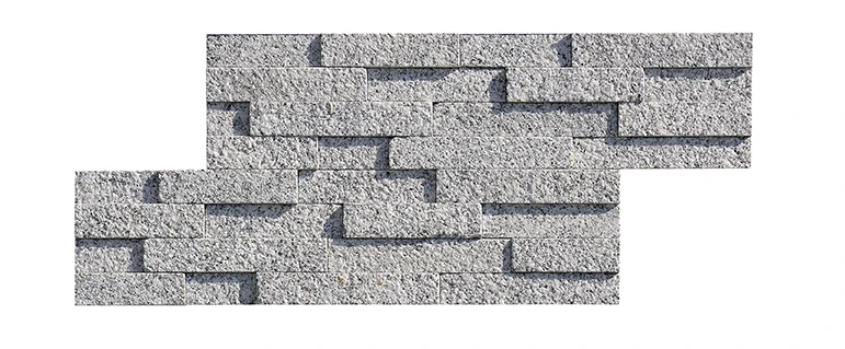 
competitive price g603 grey sardo granite stacked stone panels 