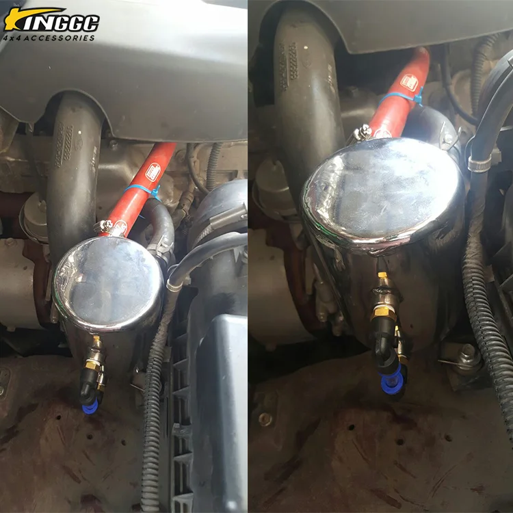 Stainless Steel Oil Catch Fits For 2011++ Ranger T6 2.2L