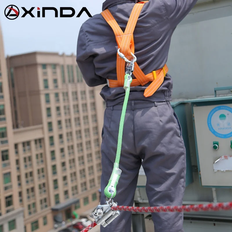 XINDA fall arrest energy absorber lanyard energy absorberwith hook for fall protection