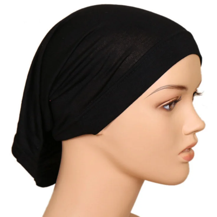 2018 Muslim underscarf inner-cap cylindrical cap,islamic women inner hijab
