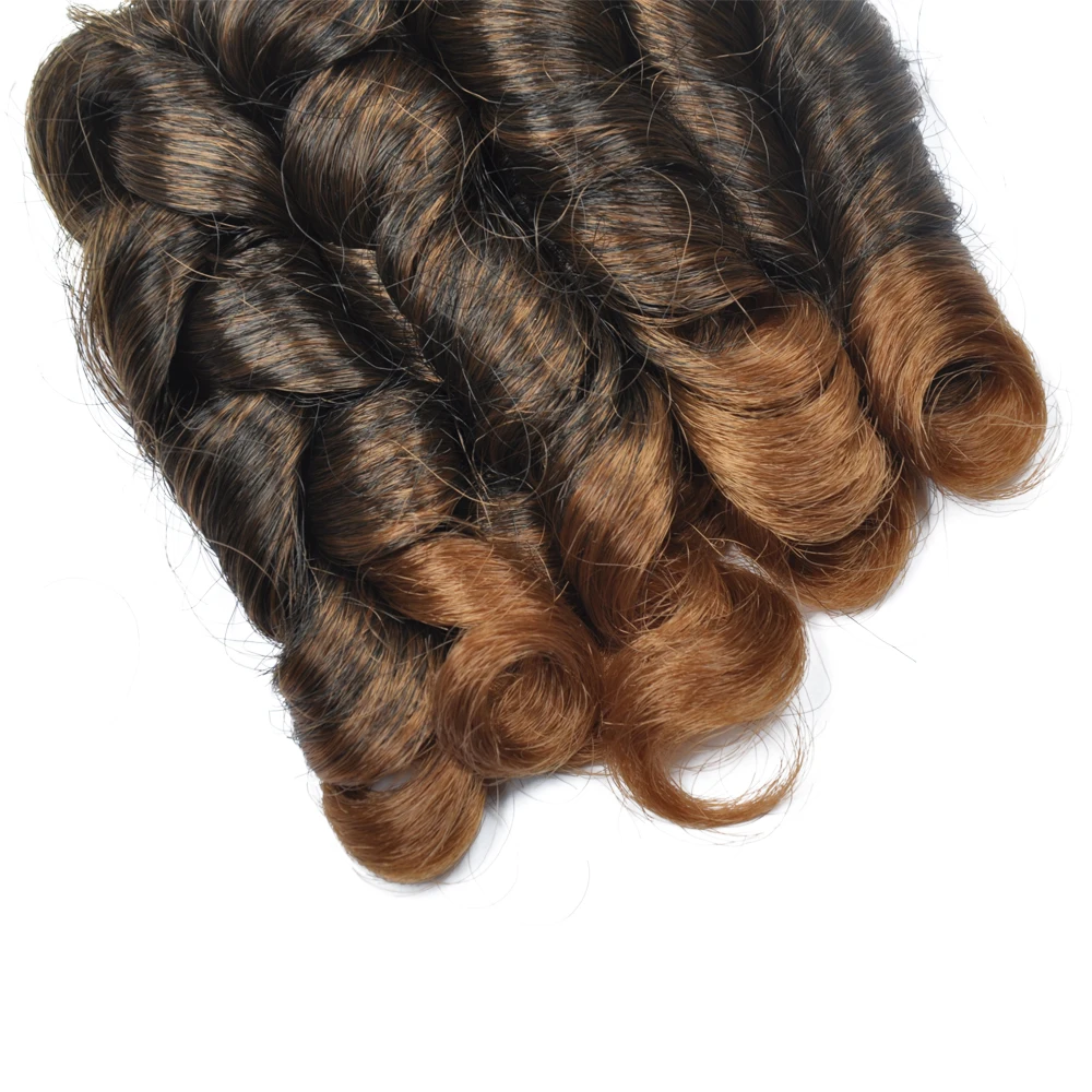 Rebecca fashion  braids 14 inches  loose deep wave synthetic  extension best selling human hair braided  Synthetic Braiding hair