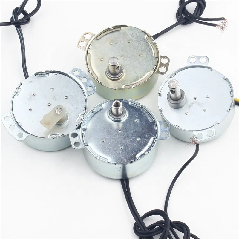 AC Fan Synchronous Motor 5/6RPM AC 220V-240V 4W CW/CCW TYJ50