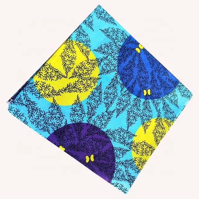 hot sale real wax print fabric batik fabric 100% Cotton