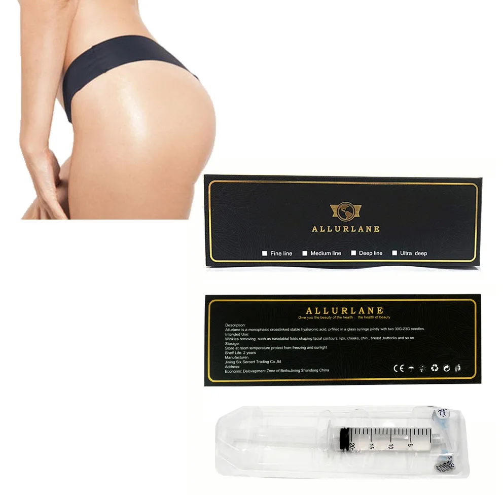 
hyaluronic acid injections deep 20ml to grow buttocks <span style=