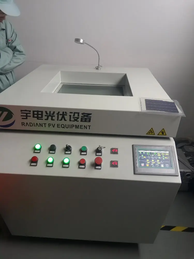 Yudian experimental laminator 1122 semi-automatic electrical heating  solar PV panel laminating machine mini laminator