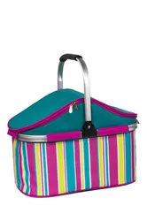 Foldable Portable Portable oxford cooler bag Storage Basket
