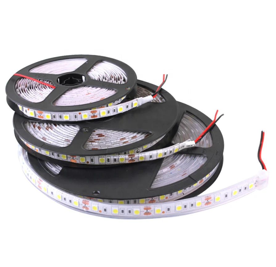 12V 24VDC 14.4w/m rgb flexible led strip and White single colour led strips light with CE Rohs certificate IP65 IP68