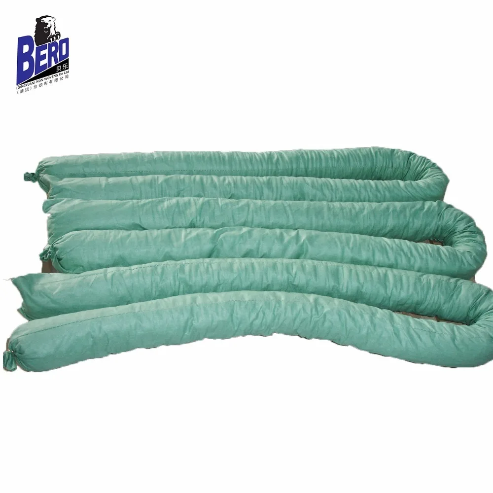 Комплект для реагирования на пролив, масляные и водные абсорбирующие носки для экстренного реагирования