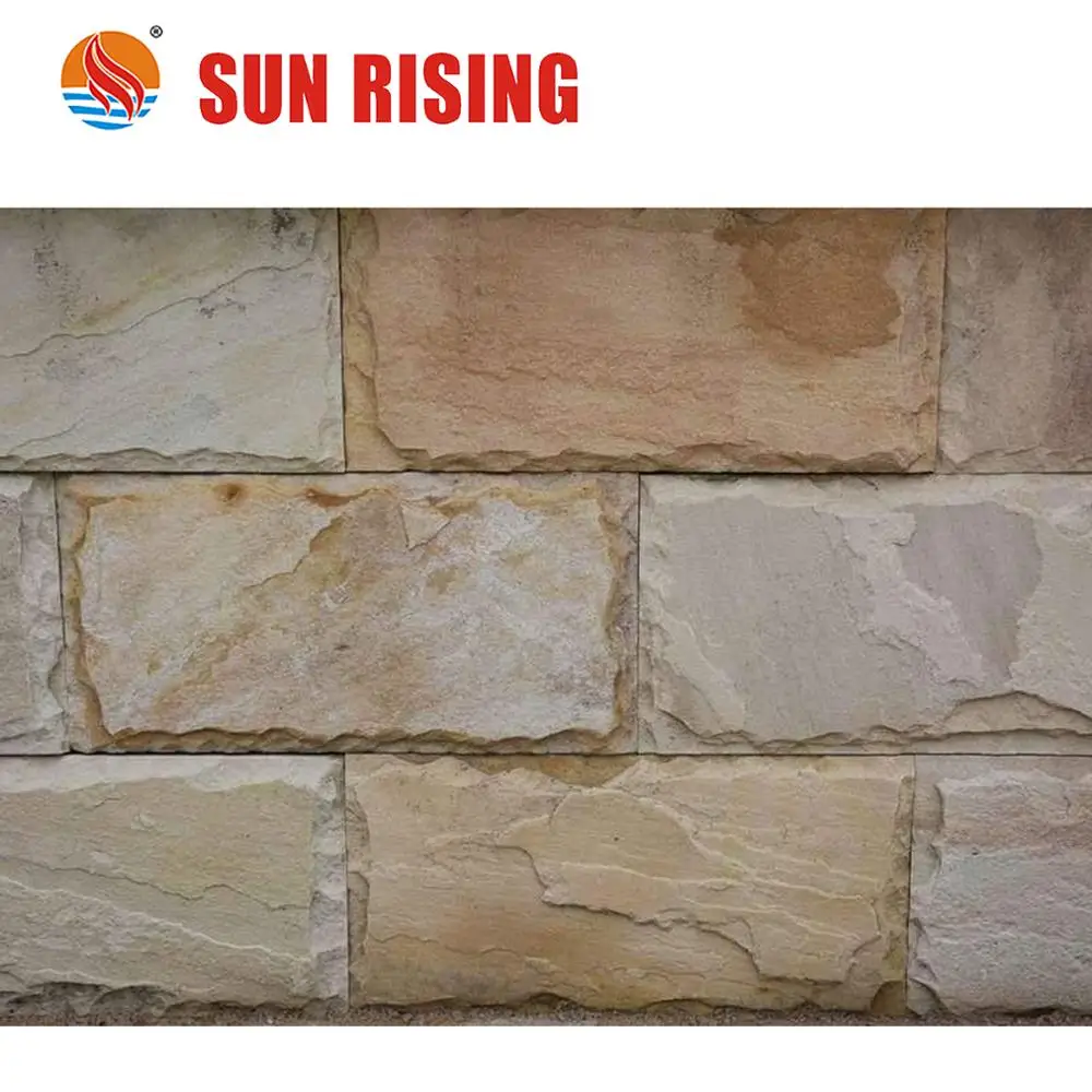 Factory Directly Stone Wall Cadding Mushroom Stone For Exterior Decoration