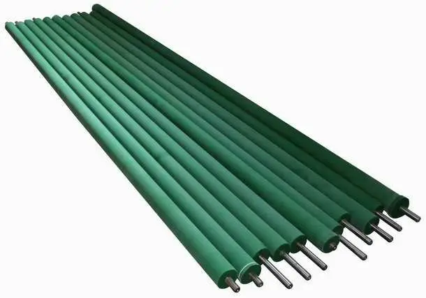 China manufacturer high quality shore hardness polyurethane rubber coating roller