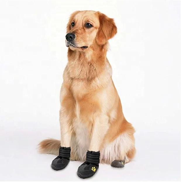 Waterproof Dog Shoes Dog Outdoor Shoes  for Pet Rain Boots Labrador Husky Shoes for Medium to Large Dogs