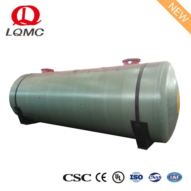 Two chambers 60000 liter 12000 gallon double walled fuel oil tank