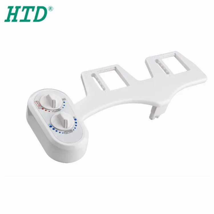 
EB8100 Manual Dual Nozzle Water Pressure Control Mechanical Non Electric Toilet Bidet 