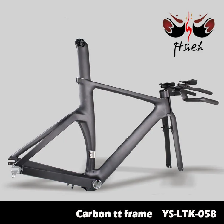 Ironman triathlon tt frame with full carbon fiber material