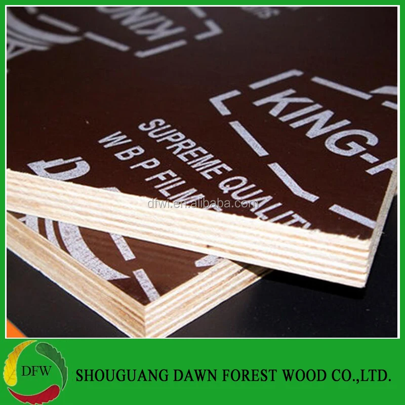 
Mixed Core One Time Hot Press Shuttering Plywood/Film Faced Plywood 